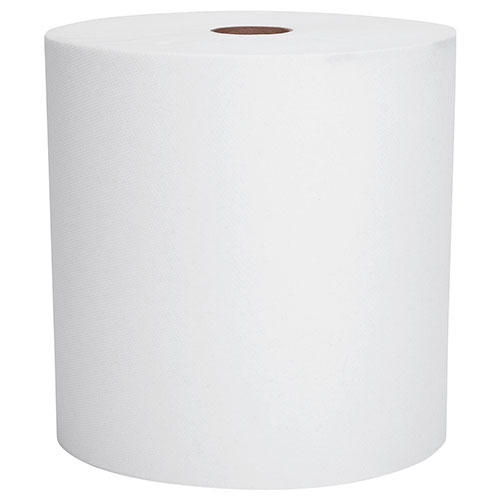 Scott® Essential High Capacity Hard Roll Paper Towels (01005), White, 1000' / Roll, 6 Paper Towel Rolls / Convenience Case