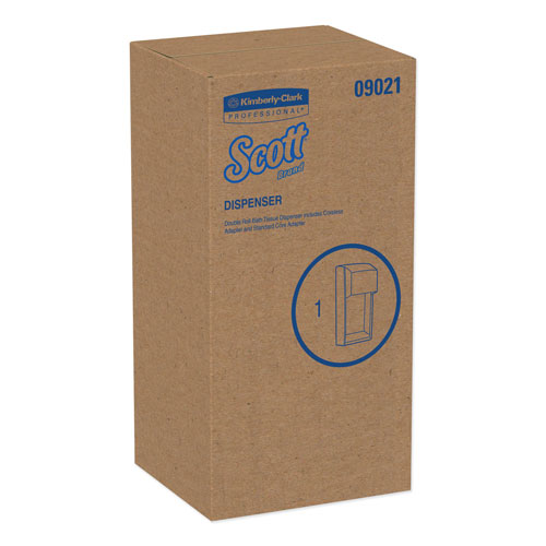 Scott® Essential SRB Tissue Dispenser, 6 x 6.6 x 13.6, Transparent Smoke