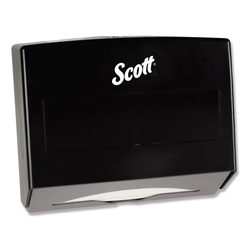 Scott® Scottfold Folded Towel Dispenser, 10.75 x 4.75 x 9, Black