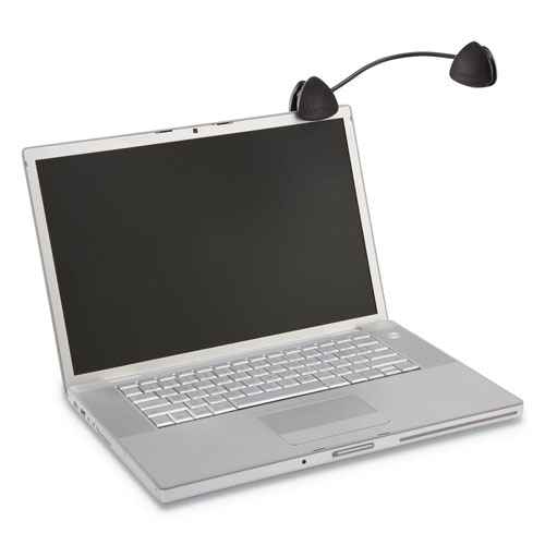 Kensington FlexClip Gooseneck Copyholder, Monitor/Laptop Mount, Black