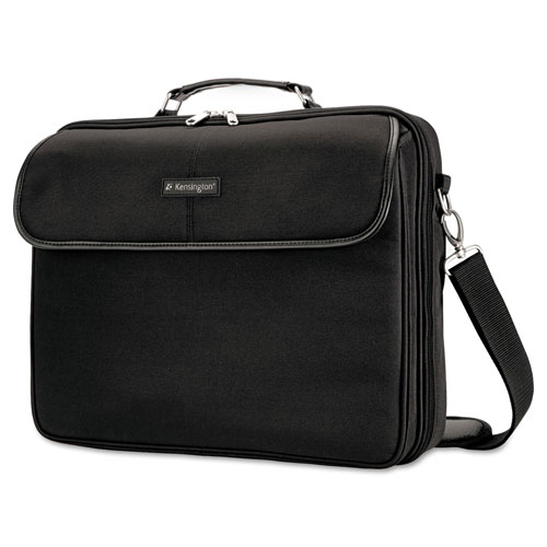 Kensington Simply Portable 30 Laptop Case, 15 3/4 x 3 x 13 1/2, Black