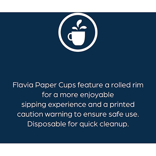 Flavia Hot Beverage Paper Cups - 10 fl oz - 1000 / Carton - Blue - Paper - Beverage, Hot