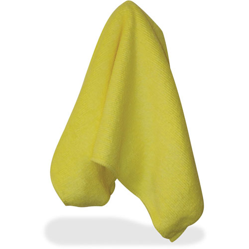 Impact Microfiber Duster Cloths, 12/BG, Yellow