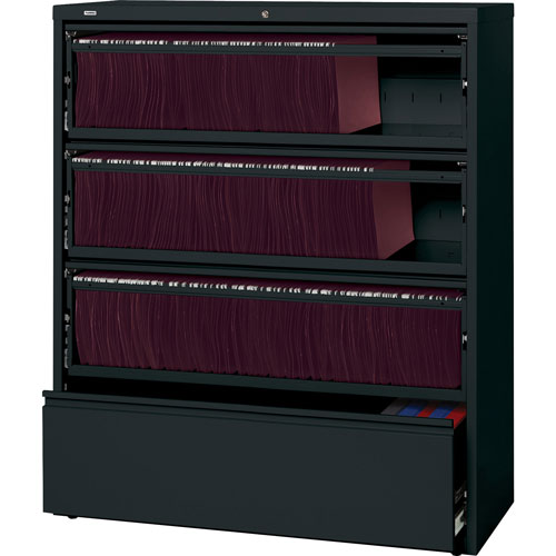 Lorell Lateral File, RCD, 4-Drawer, 42