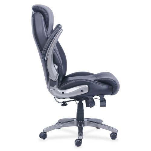 Lorell High-back Chair, Flip-up Arms, 24-1/2