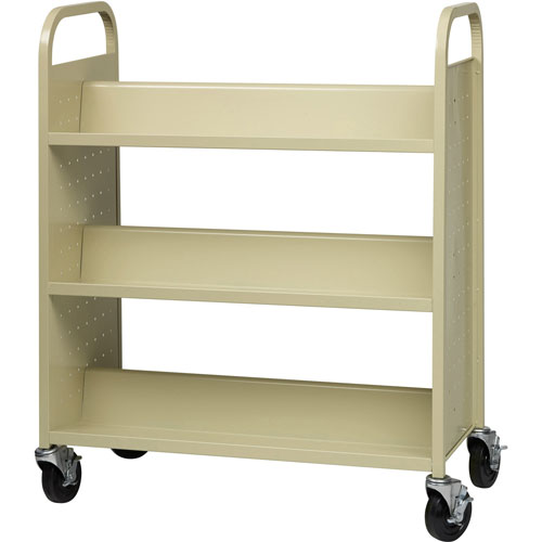 Lorell Double-Sided Booktruck, 39