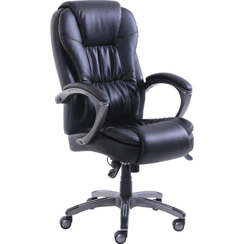 Lorell Chair, Massager, 25-3/4"Wx30-1/4"Lx48"H, Black