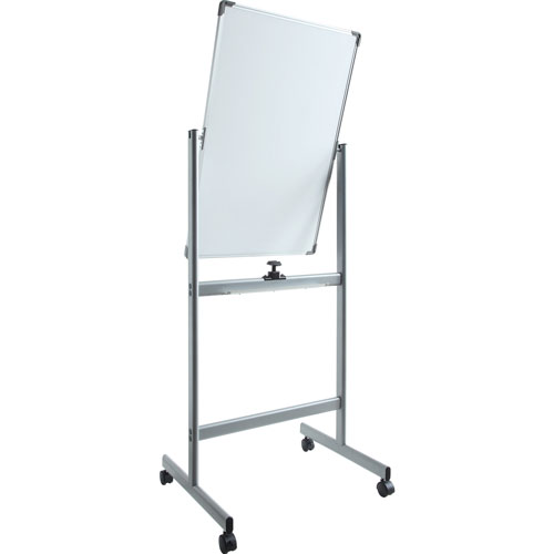 Lorell Whiteboard Easel, Double-Sided, Magnetic, 27-1/2