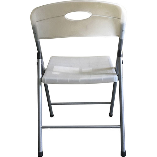 Lorell Translucent Folding Chairs, 225 lb. Cap, 19-3/4