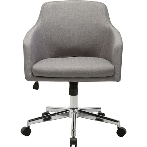 Lorell Mid-century Modern Low-back Task Chair, 24.6