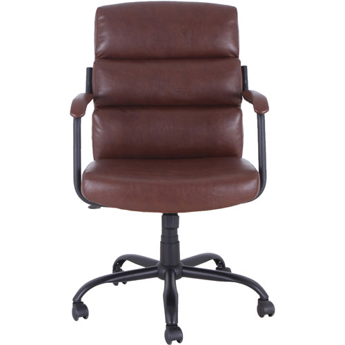 Lorell SOHO Collection High-back Leather Chair, 27.5