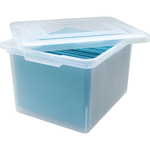 Lorell File Boxes, Legal/Letter, Stackable, 14-1/4