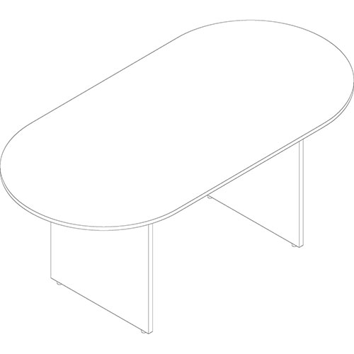 Lorell Oval Conference Table, 72