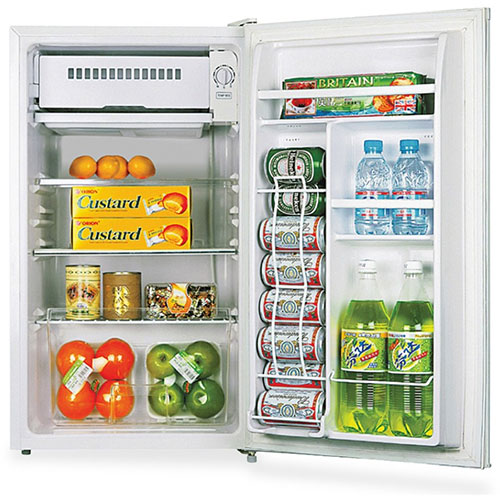 Lorell Compact Refrigerator, 3.3L, 20-1/2" x 18-3/10" x 34-3/10", WLBB