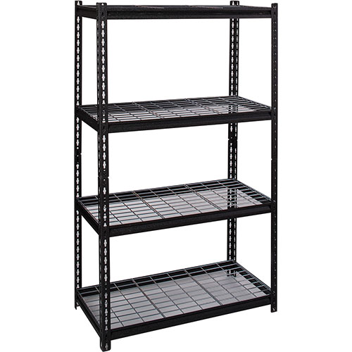 Lorell Wire Deck Shelving, Wire, Boltless, 2300 lb. Cap, 60