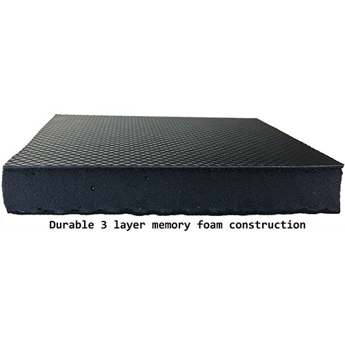 Lorell Desk Mat, 3-Layer Memory Foam, 30