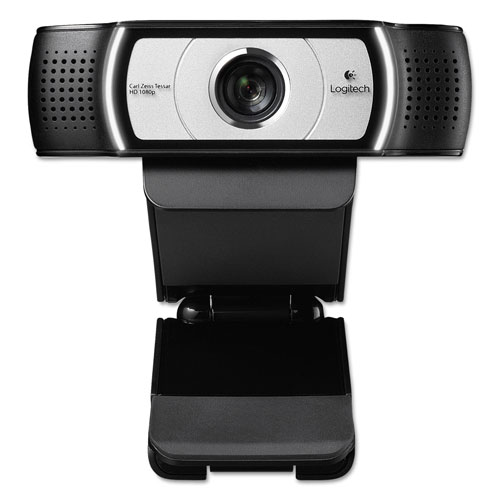 Logitech C930e HD Webcam, 1920 pixels x 1080 pixels, 2 Mpixels, Black
