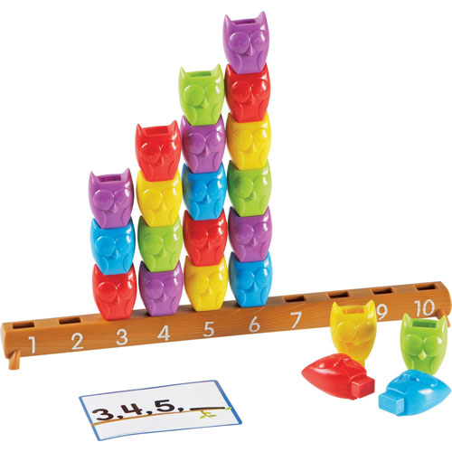 Learning Resources Counting Owl Set, 1-10, Ages 3+, Ast