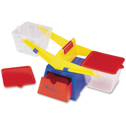 Learning Resources Primary Bucket Balance, 16-1/2" x 6-1/2" x 6", Multi