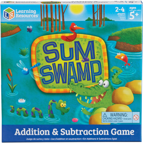Learning Resources Sum Swamp Addition & Subtraction Game, Ages 4and Up