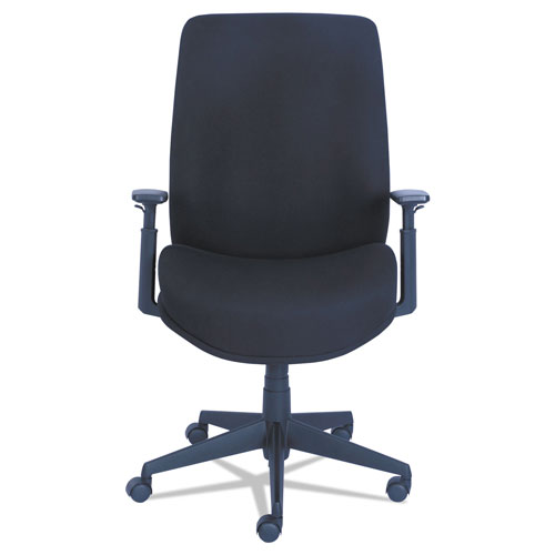 La-Z-Boy Baldwyn Series Mid Back Task Chair, Supports up to 275 lbs., Black Seat/Black Back, Black Base