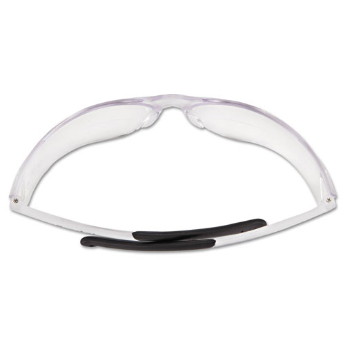 MCR Safety BearKat Magnifier Safety Glasses, Clear Frame, Clear Lens