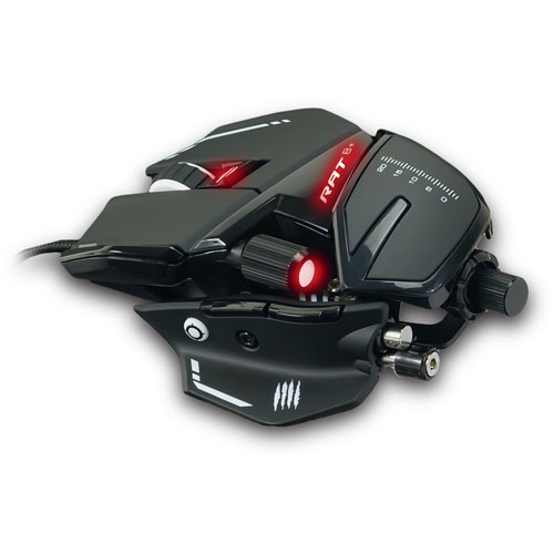 Mad Catz THE AUTHENTIC RAT 8+ GAMING MOU RE-ORDER # MR05DCAMBL00