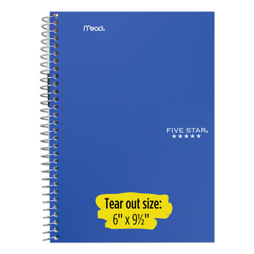 Mead Wirebound Notebook, 2 Subjects, College Rule, Assorted Color Covers, 9.5 x 6.5, 100 Sheets
