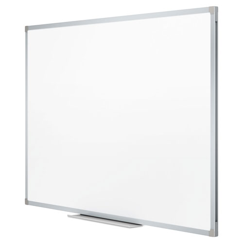 Mead Dry-Erase Board, Melamine Surface, 36 x 24, Silver Aluminum Frame