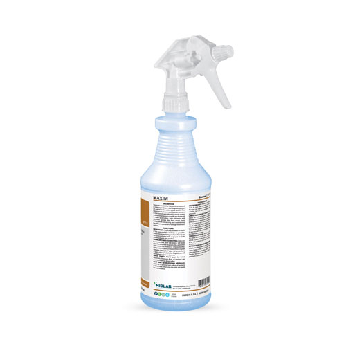 Maxim Banner Bio-Enzymatic Cleaner, Fresh Scent, 32 oz Bottle, 6/Carton