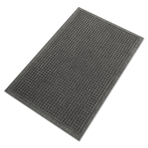 Millennium Mat Company EcoGuard Indoor/Outdoor Wiper Mat, Rubber, 24 x 36, Charcoal