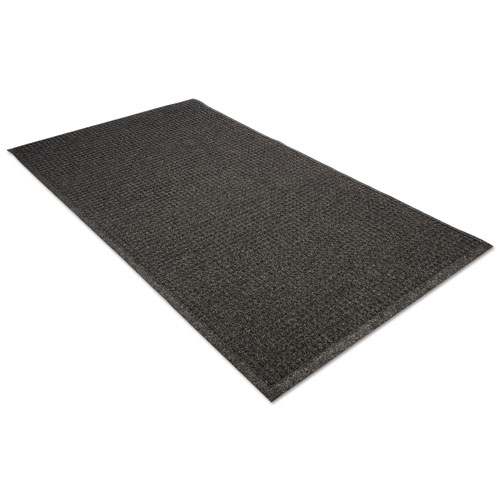 Millennium Mat Company EcoGuard Indoor/Outdoor Wiper Mat, Rubber, 36 x 60, Charcoal