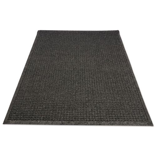 Millennium Mat Company EcoGuard Indoor/Outdoor Wiper Mat, Rubber, 48 x 72, Charcoal
