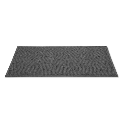 Guardian EcoGuard Diamond Floor Mat, Rectangular, 36 x 120, Charcoal