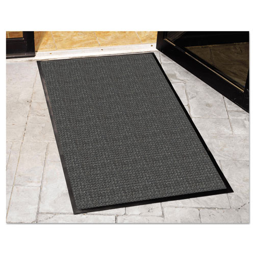 Millennium Mat Company WaterGuard Indoor/Outdoor Scraper Mat, 36 x 120, Charcoal