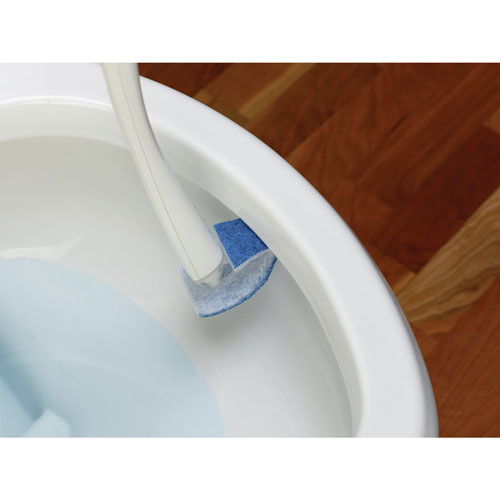 Scotch Brite® Disposable Toilet Scrubber System, 4/Carton