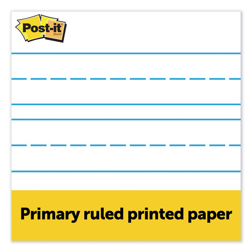 Post-it Self-Stick Easel Pads, Quadrille (1 sq/in), 25 x 30, White, 30 Sheets, 6/Pack