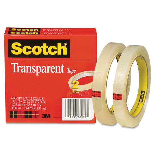 Scotch™ Transparent Tape, 3