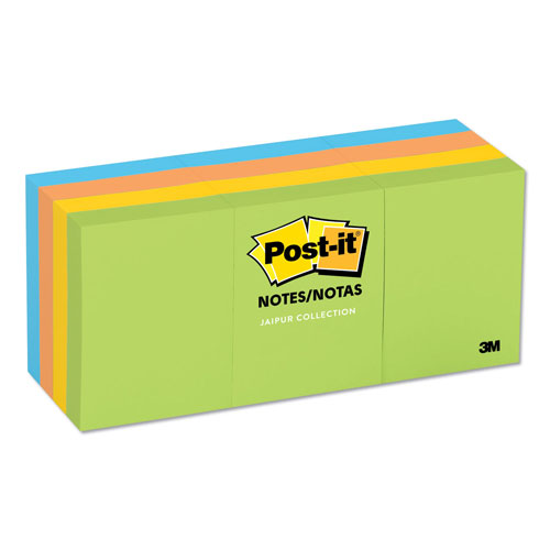 Post-it® Original Pads in Floral Fantasy Collection Colors, 1.5