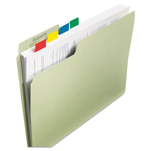 Post-it® Standard Page Flags in Dispenser, Red, 100 Flags/Dispenser