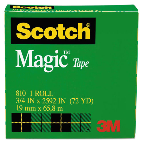 Scotch™ Magic Tape Refill, 3" Core, 0.75" x 72 yds, Clear
