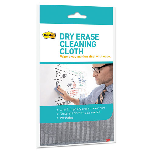 Post-it® Dry Erase Cleaning Cloth, 10.63