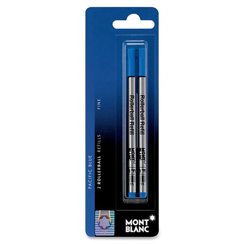 Montblanc Rollerball Pen Refill, Fine Point, Blue