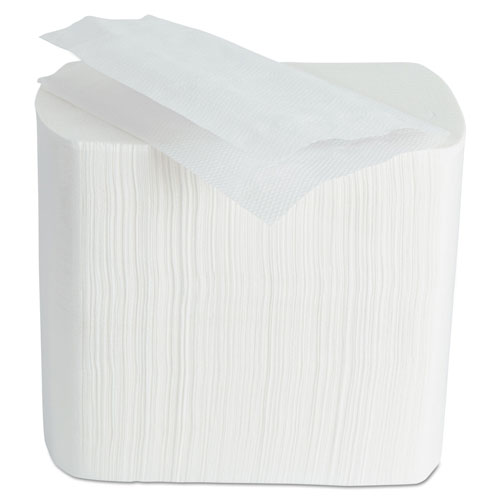 Morcon Paper Valay Interfolded Napkins, 2-Ply, 6.5 x 8.25, White, 500/Pack, 12 Packs/Carton