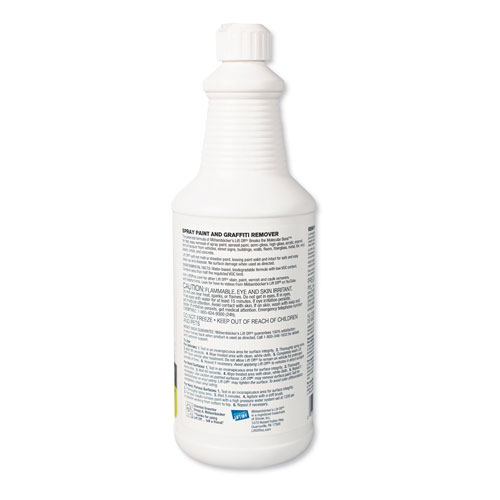 Motsenbocker's Lift-Off® 4 Spray Paint Graffiti Remover, 32oz, Bottle, 6/Carton