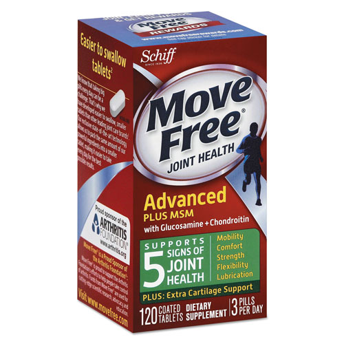 Move Free® Move Free Advanced Plus MSM Joint Health Tablet, 120 Count