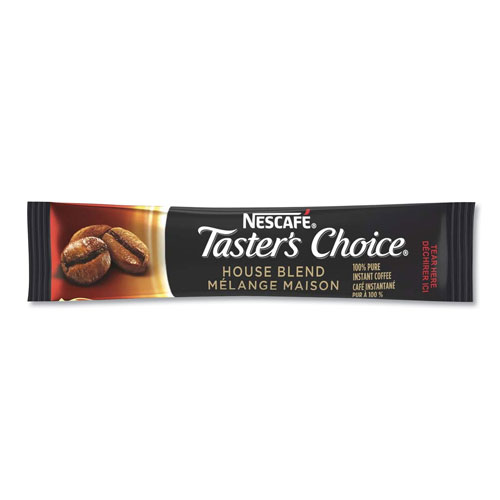 Nescafe Taster's Choice Stick Pack, House Blend, .06 oz, 480/Carton