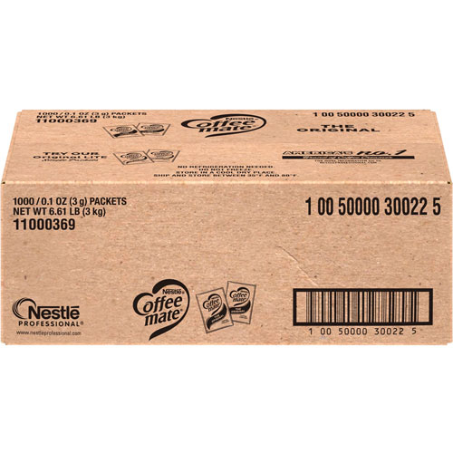 Coffee-Mate® Original Creamer - 0.01 lb (0.11 oz) - 1000/Carton - 1 Serving
