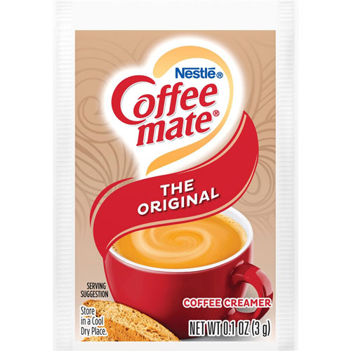 Coffee-Mate® Original Creamer - 0.01 lb (0.11 oz) - 1000/Carton - 1 Serving