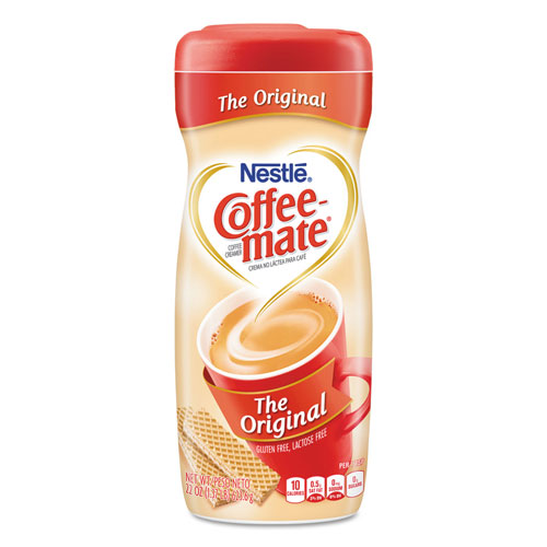 Coffee-Mate® Non-Dairy Powdered Creamer, Original, 22 oz Canister, 12/Carton